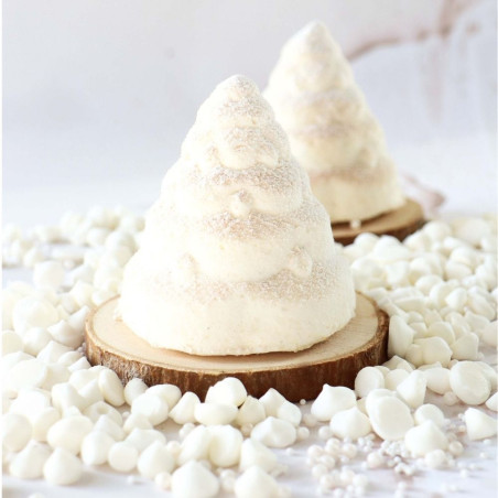 White Christmas Tree Decor - ScrapCooking