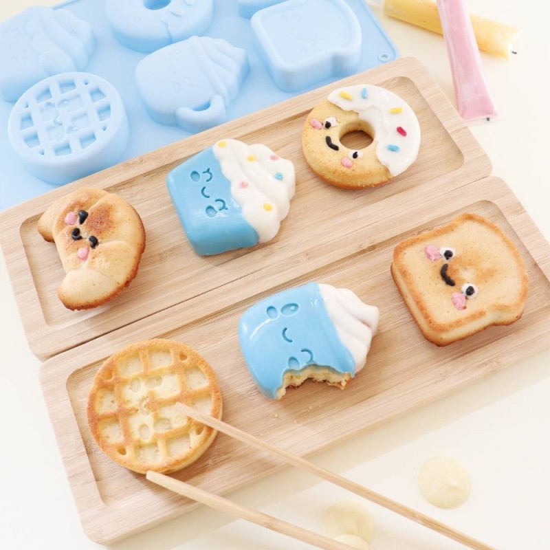 Réalisation coffret ustensiles pâtisserie enfant Kawaii - ScrapCooking