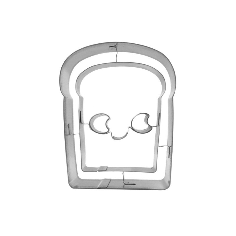 Emporte-pièce brioche Kawaii inox - ScrapCooking