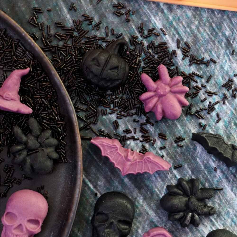 Halloween purple sweets theme  - ScrapCooking