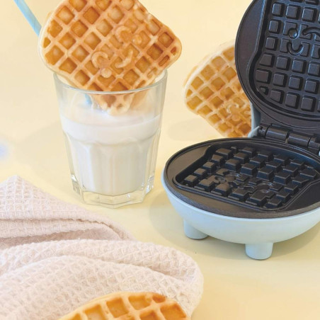 Gaufres + appareil mini gaufres kawaii Waffle Factory - ScrapCooking
