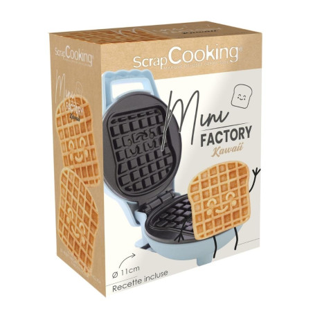 Kawaii Waffle Factory Mini Waffle Maker Set - ScrapCooking