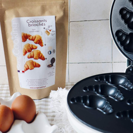 Ambiance sachet + machine mini croissants  - ScrapCooking®