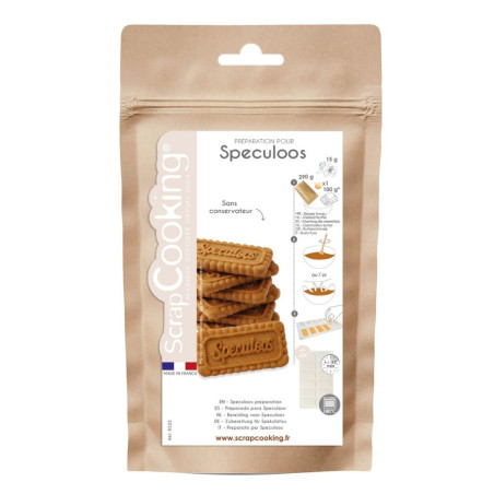 Sachet Préparation en poudre pour spéculoos maison - ScrapCooking®