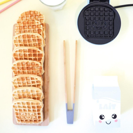 Kawaii waffles + open machine – ScrapCooking®