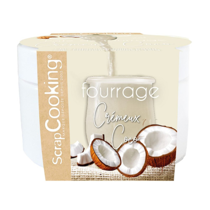 Fourrage crémeux coco - ScrapCooking®