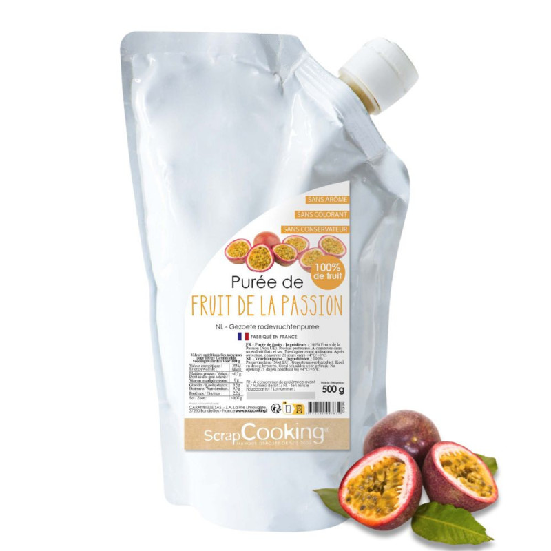 Purée de fruits de la passion - ScrapCooking®