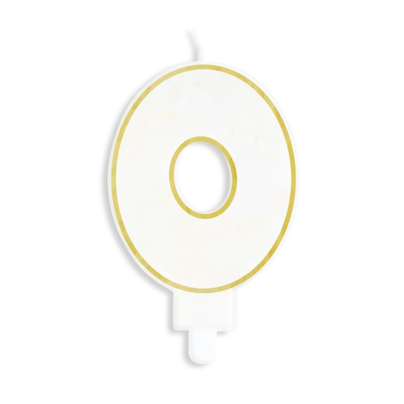 Bougie seule numéro 0 - ScrapCooking®