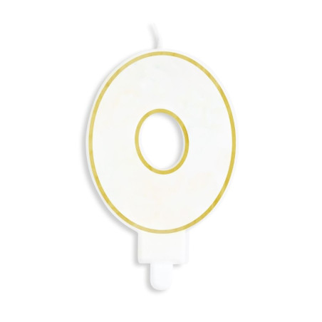 Single Number 0 Candle – ScrapCooking®