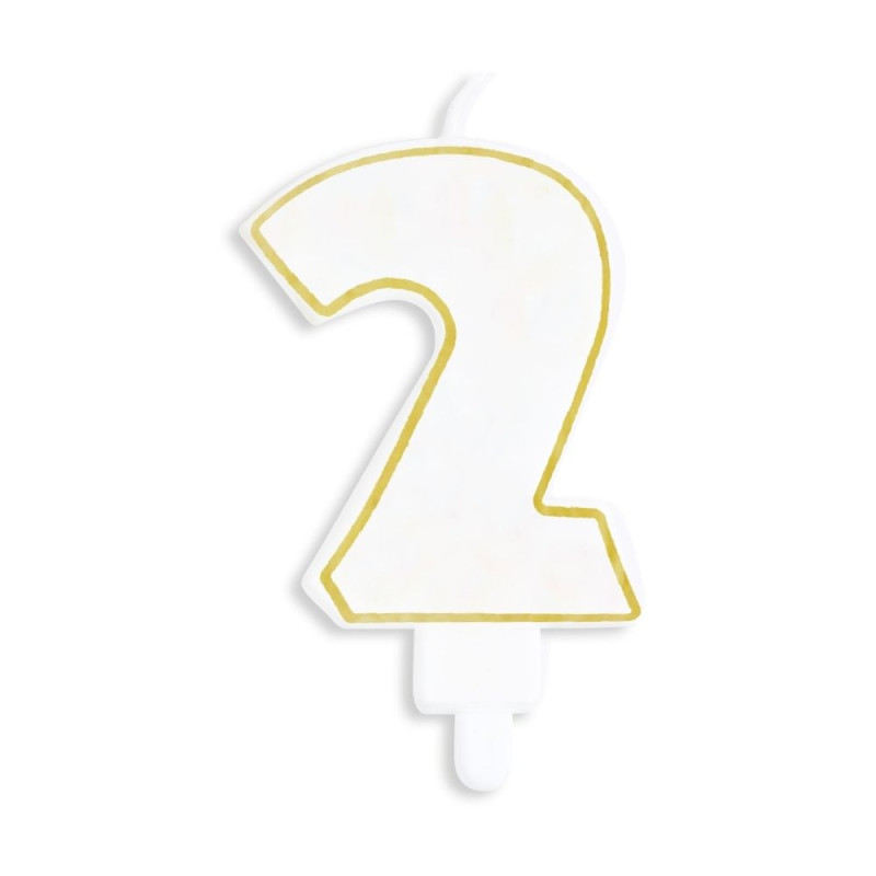 Bougie seule numéro 2 - ScrapCooking®