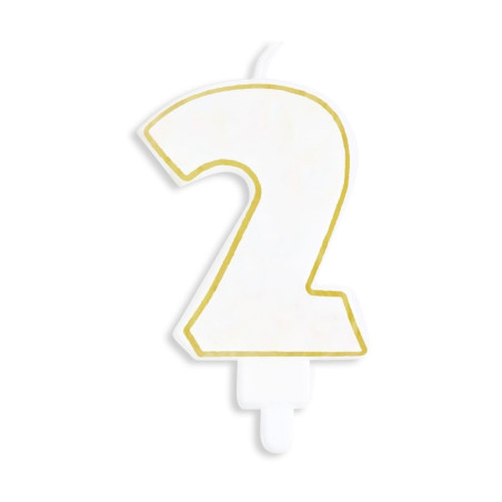 Single Number 2 Candle – ScrapCooking®