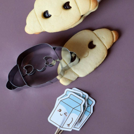 Ambiance croissants et topper kawaii - ScrapCooking®