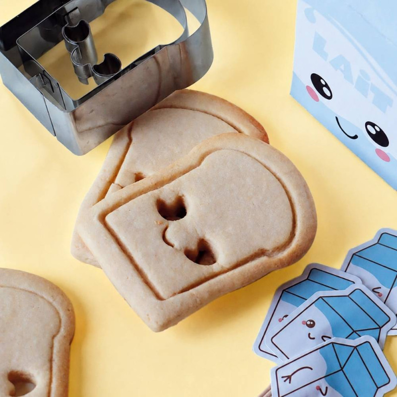 Ambiance tartines et topper kawaii - ScrapCooking®