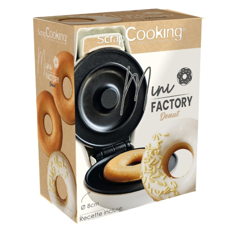 Machine à mini donuts packaging - ScrapCooking