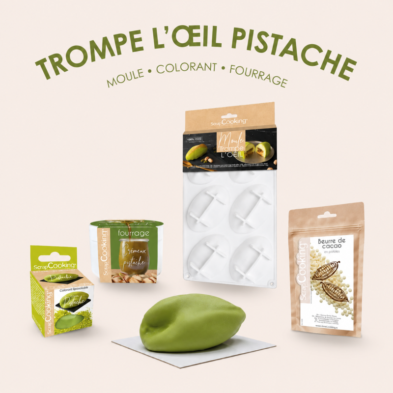 Pack trompe l'œil pistache