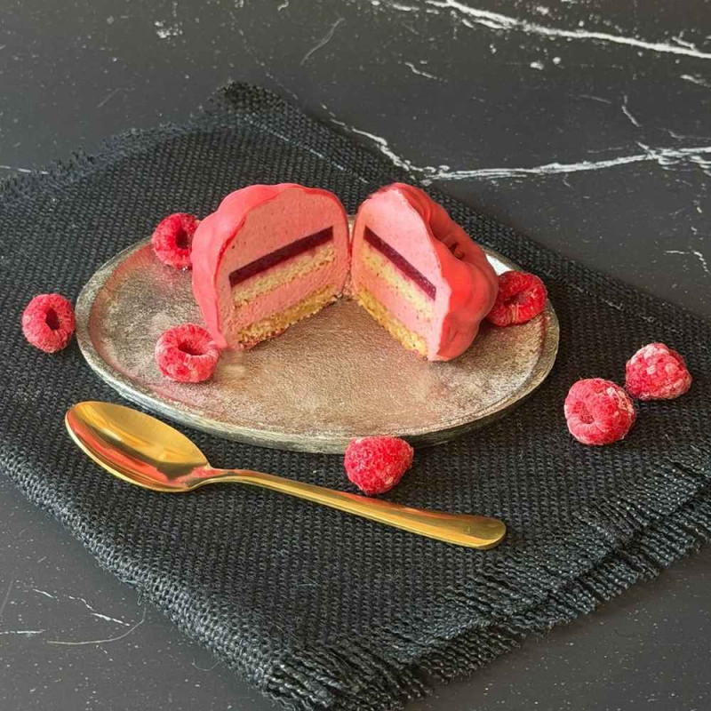 Ambiance avec colorant liposoluble framboise - ScrapCooking