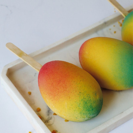 Glaces trompe l'œil mangue - ScrapCooking®