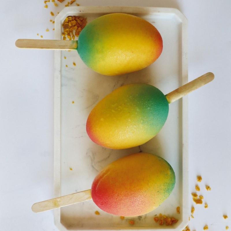 Ambiance glaces mangue - ScrapCooking®