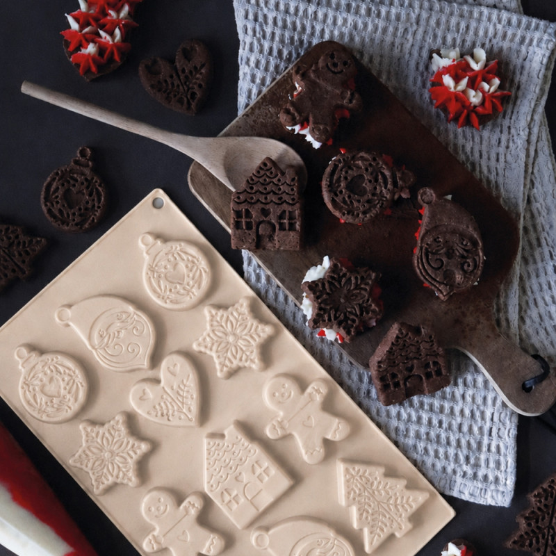Biscuits de Noel cacao - ScrapCooking