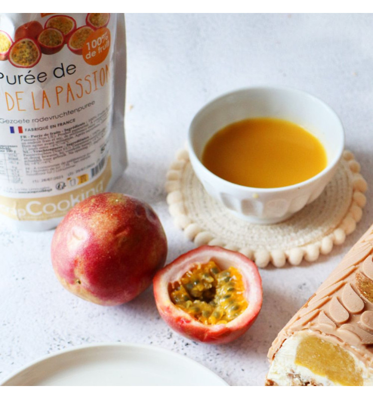 Fruit puree pack : Raspberry, Mango and Passionfruit