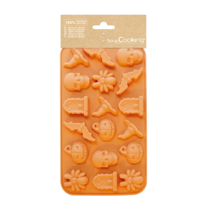 Pack bonbons d'Halloween : Moule silicone pour bonbons effrayants