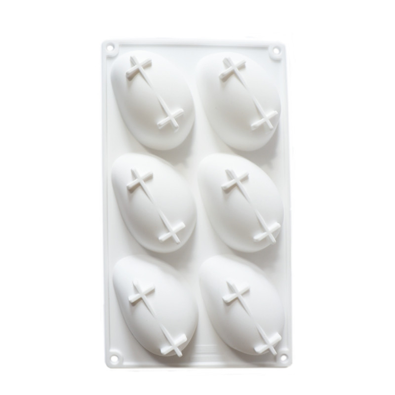Pack gâteaux trompe l'œil mangue : Moule silicone en forme de mangue 6 empreintes