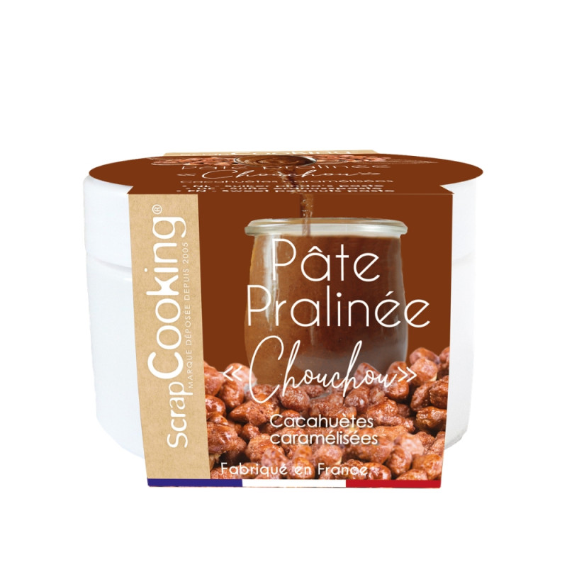 Pack gâteaux trompe l'œil cacahuète : pâte de fourrage pralinée chouchou cacahuètes