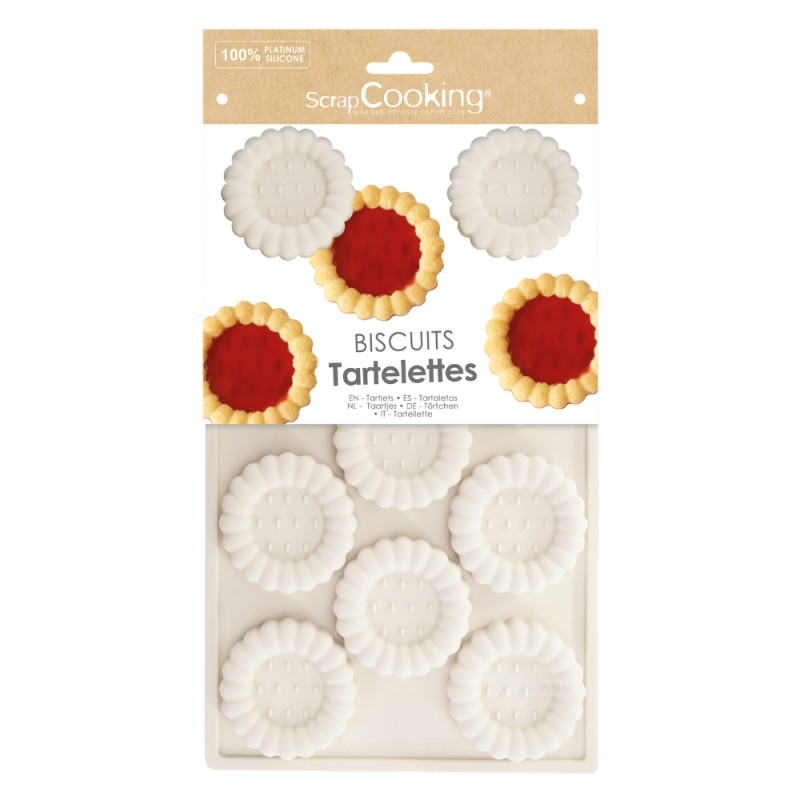 Pack essentiels du goûter : Moule silicone pour tartelettes