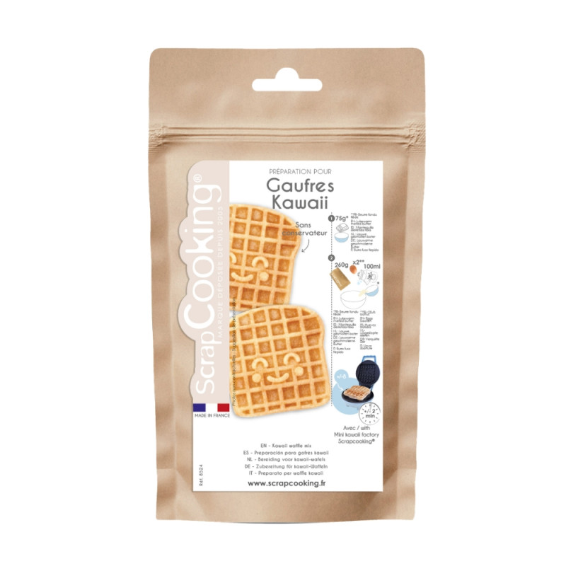 Kawaii toast waffle maker & Cookie cutter kit | ScrapCooking®