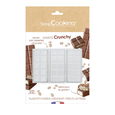 Homemade Chocolate bar mould kit | ScrapCooking®