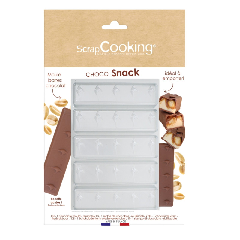 Homemade Chocolate bar mould kit | ScrapCooking®