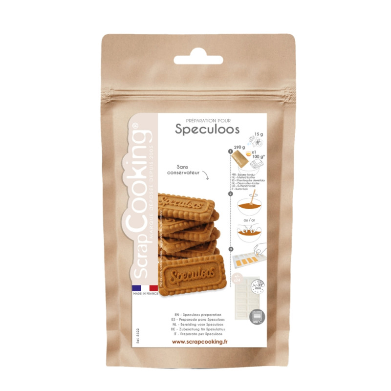 Pack spéculoos lover : Préparation prête à l'emploi pour biscuits spéculoos