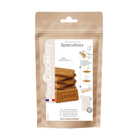 Pack spéculoos lover : Préparation prête à l'emploi pour biscuits spéculoos