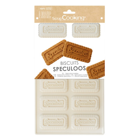 Pack spéculoos lover : Moule en silicone pour biscuits spéculoos