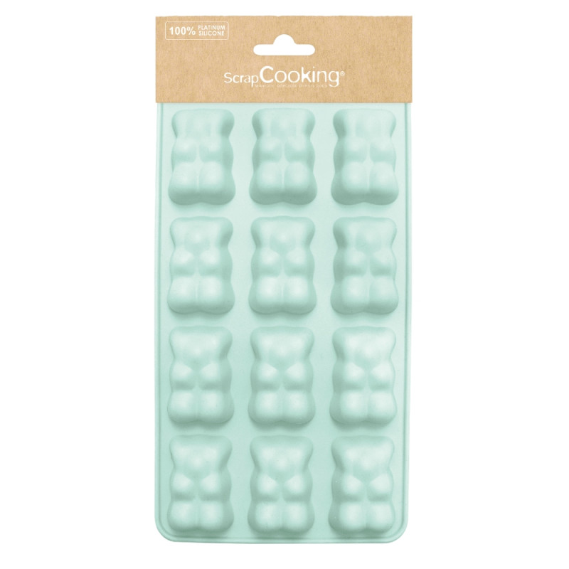 Pack fabrique à oursons : Moule silicone pour oursons guimauve