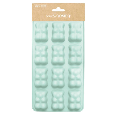 Pack fabrique à oursons : Moule silicone pour oursons guimauve