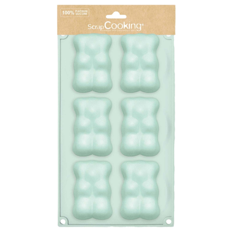 Bear-Shaped Silicone Mould Kit | ScrapCooking®