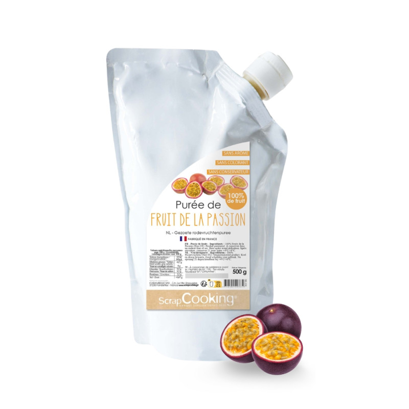 Fruit puree pack : Passion fruit