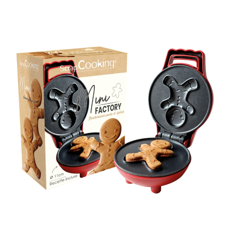 Pack essentiels de Noël : Machine à bonhomme de pain d'épices