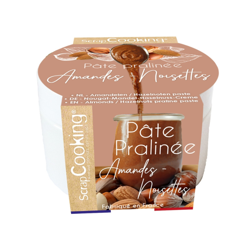 Berries & chocolate yule log pack : Almond and hazelnut praline