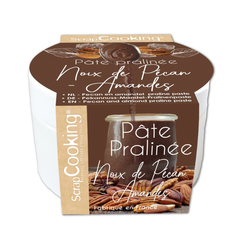 Pack bûche Instant pécan : Pâte pralinée noix de pécan