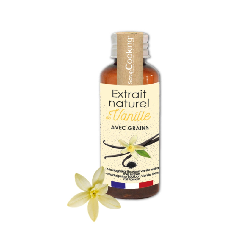 Vanila pecan Instant yule log pack : Natural vanilla extract