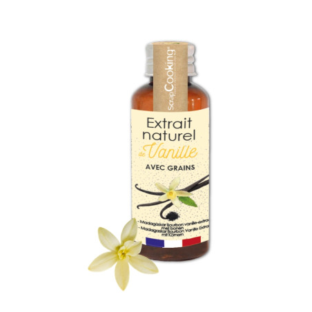 Vanila pecan Instant yule log pack : Natural vanilla extract