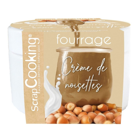 Hazelnut cream filling paste pack - ScrapCooking