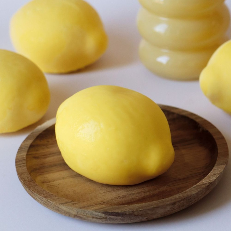 Trompe-l’œil citron gros plan - ScrapCooking