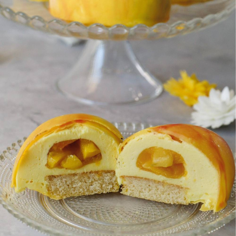 Ambiance trompe-l’œil mangue découpé - ScrapCooking