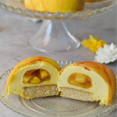 Ambiance trompe-l’œil mangue découpé - ScrapCooking