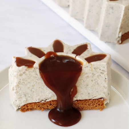 Découpe entremets riz au lait - ScrapCooking®