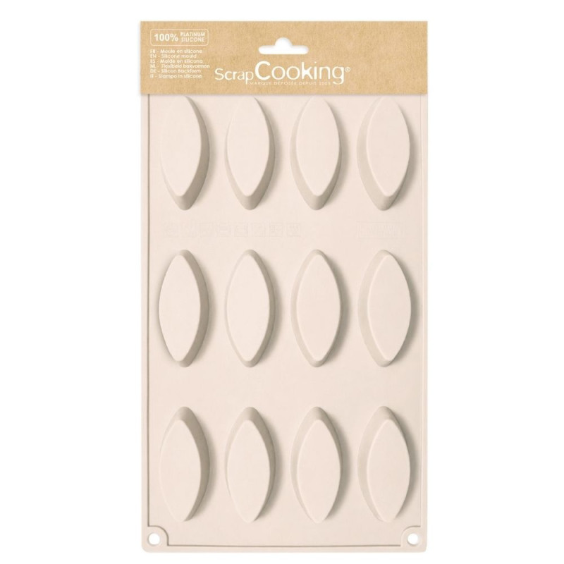 Silicone mould with 12 compartments - ScrapCooking