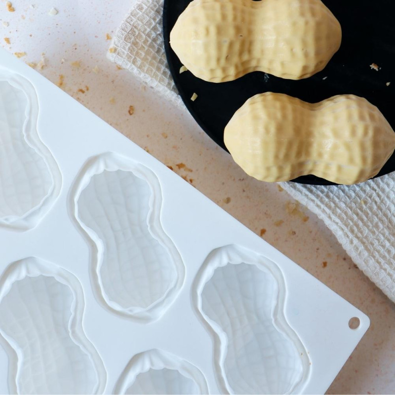 Ambiance moule + trompe l'œil cacahuète - ScrapCooking®